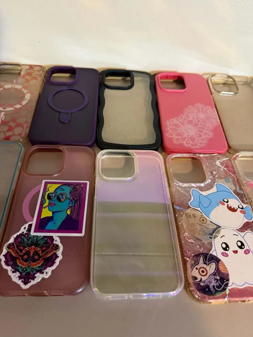Assorted Collection of iPhone Protective Phone Cases (15 Pieces)